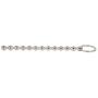 Eastern Delights Elite 5.87 Inch Stainless Solid Urethral Sounding Penis Plug, 8.8mm Bead
