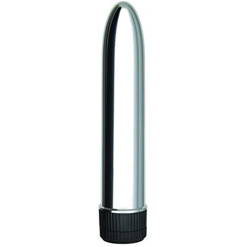 Erotic Toy Company Chrome Classics 5" Vibe - Silver