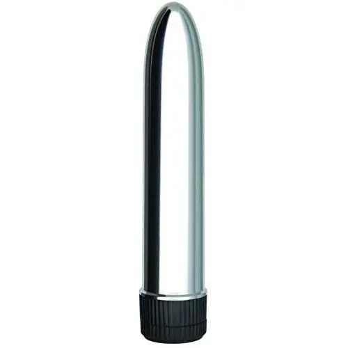 Erotic Toy Company Chrome Classics 5&quot Vibe - Silver