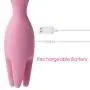 High-end G-spot Vibrators, SVAKOM Nymph Soft Moving Finger Clitoral G-spot Vibrator, Vagina Massager, Nipples Ears Stimulator, IPX7 Waterproof, Rechargeable, Sex Adult Toys, Foreplay Fun for Couple
