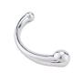 zhy Pure Metal Wand 7.8 Inch Polished Steel 550 G