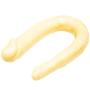 Roxy Sex Toys Double Dildo for Women 13” Small Anal & Vagina Curved Double Ended Dual Penetration G-spot Dong with Penis Head for Lesbians & Beginners