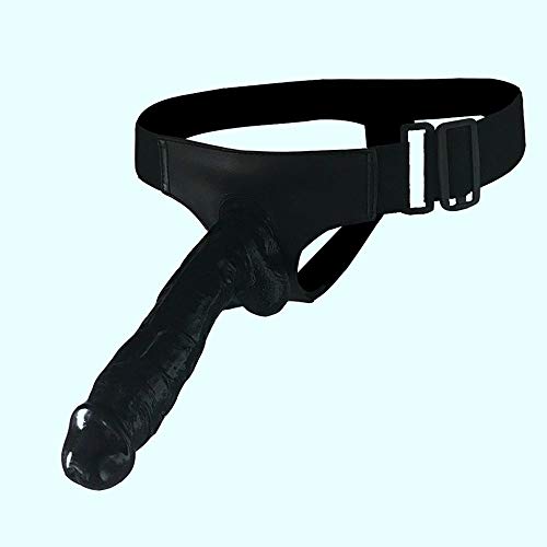 Strapon Harness Strap Ons Funny Toys for Lěsbian Pants Strap On Strapless - Flesh - Rocket Toy for Women (Color : Black)
