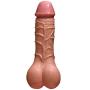 Bibida Huge 8.46 Inch Realistic Mǎssage Wand Pénis with Strong Massage Dual Use for Men Women