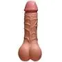 Bibida Huge 8.46 Inch Realistic Mǎssage Wand Pénis with Strong Massage Dual Use for Men Women