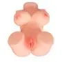Pansdd Exercise Realistic 3D Realistic Soft Skin Realistic Massager Male self-Pleasure Again (Color : Skin)