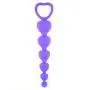LoveI Anal Sex Toy Beads Butt Plug Heart Shaped Prostate Massager with Safe Pull Ring Handle Soft Carry Bag Unisex G Spot - Purple LoveI Anal Sex Toy Beads Butt Plug Heart Shaped Prostate Massager with Safe Pull Ring Handle Soft Carry Bag Unisex G Spot - Purple