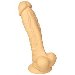 Letsgasm Medical Grade Silicone Dildo - 9" Huge Dildo - The Big Boy Big Dildo With Suction Cup