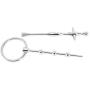 Mini Urethral Sounds Plug Beginners Set, Eastern Delights 2 Pcs Stainless Urethral Sounding Rod for Men