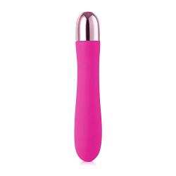 MeiYo 6 speeds Cordless Powerful Handheld Wand Mssager for Women,Waterproof & USB Rechargeable (Hot Pink)