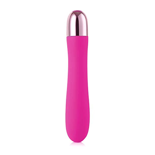 MeiYo 6 speeds Cordless Powerful Handheld Wand Mssager for Women,Waterproof & USB Rechargeable (Hot Pink)