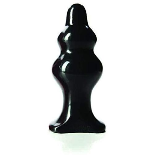 Tantus Severin - Ultra-Premium Silicone Anal Butt Plug - Large Black