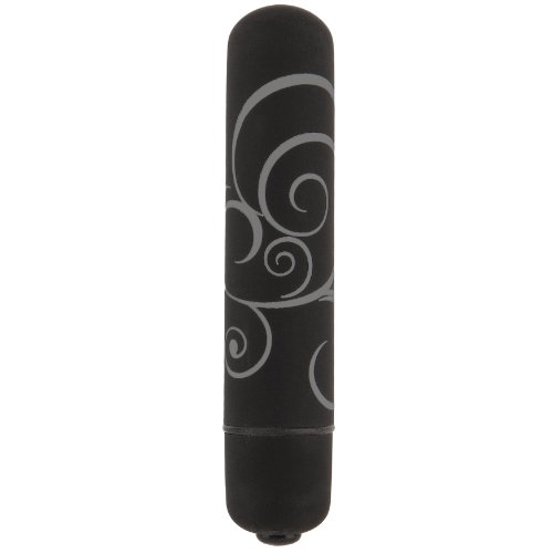 Doc Johnson Mood - Powerful - 7 Function Waterproof Bullet-Style Vibrator (3.4 Inches) - Whisper Quiet with Velvet Touch Finish - Requires 1 AA Batteries - Small - Black Doc Johnson Mood - Powerful - 7 Function Waterproof Bullet-Style Vibrator (3.4 Inches) - Whisper Quiet with Velvet Touch Finish - Requires 1 AA Batteries - Small - Black