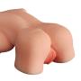 Pansdd Exercise Realistic 3D Realistic Soft Skin Realistic Massager Male self-Pleasure Again (Color : Skin)