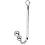 Sexbaby Anal Hook Sex Toys Steel Slave Games for Lover,Unisex Rope Hook Products with 2 Balls
