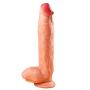 YDSXH 11 Inches Waterproof Long Size Lifelike Dildo with Suction Cup Couples Happy TOI Massaging Rod Sunglasses Jeans