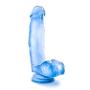 Basically Yours Sweet and Hard 1 Dildo, Blue