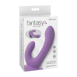 Pipedream Products Fantasy for Her Duo Pleasure Wallbang-her, Purple, 6.3 Lb