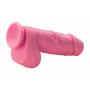 Lickerlish Rummy Fatty Ultra Thick Premium Silicone Dildo Pink with Suction Cup, 8", 2 Lb