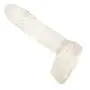 Roxy Sex Toys Dildo for Women 4.5” Small G Spot & Anal Clear Ribbed Penis Head Dong Vaginal Masturbation for Beginners Roxy Sex Toys Dildo for Women 4.5” Small G Spot & Anal Clear Ribbed Penis Head Dong Vaginal Masturbation for Beginners