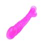 Realistic Dǐldo Jelly Toy, Crystal Dǐldo for Beginners and Strong Suction Cup, (Pink)