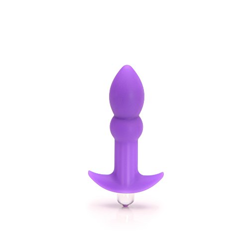 Tantus Perfect Plug Plus - Ultra-Premium Silicone Anal Butt Plug - Midnight Purple