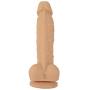 Naughty Cock Silicone Dildo - Realistic, Suction Cup - Sex Toy for Beginners, Vaginal, Anal, and G-Spot - 6.5 Inch (Flesh)