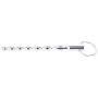 Urethral Sounds Plug for Men, Eastern Delights 5.12 Inches Stainless Urethral Sounding Rod, Large