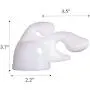 Massager Attachments Massage Attachment Accessory Silicone (White) Massager Attachments Massage Attachment Accessory Silicone (White)