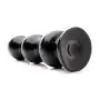 Master Series Three Bumps for Your Rump Butt Plug, Large Master Series Three Bumps for Your Rump Butt Plug, Large