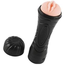 Electric Silicone Male Aír-cräft Cup, Senior Men, 100% Medical Silica, Man Black T-Shirt, Warm Cup - Training Sleeve Black