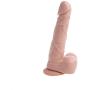 BUBUCAST Realistic Dill Do with Strong Suction Cup Waterproof Mssager Toy for Beginner for Women
