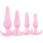 Sexy Toys 4PCS Anal Plug Set Medical Silicone Sensuality Anal Toys Sexy Toys 4PCS Anal Plug Set Medical Silicone Sensuality Anal Toys