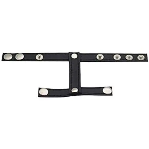 xinYxzR Adult Sex Toy Men Faux Leather Cock Penis Ring Harness Cage Delay Bondage Gear Black xinYxzR Adult Sex Toy Men Faux Leather Cock Penis Ring Harness Cage Delay Bondage Gear Black