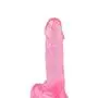 Realistic Dildo Dick, Penis Dong with Suction Cup, Best Silicone Cock for Vaginal G-spot and Anal Play, Sex Toy for Female Masturbation