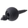 Pipedream King Cock Squirting Cock with Balls, 11", Black