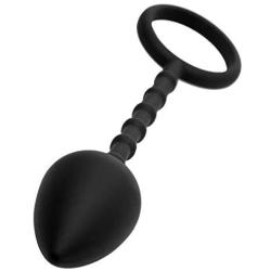 Master Series Imbed Silicone Anal Plug and Cock Ring