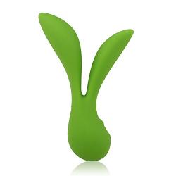 BMS Vitality by Leaf 100 Percent Natural Pleasure Vibrator, Green, 5 Inch