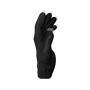 Fukuoku Black Left Hand Five Finger Vibrating Massage Glove - (fits Medium To Large Hand)