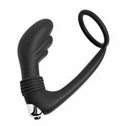 Master Series Prostatic Play Nova Silicone Cock Ring and Prostate Vibe