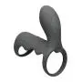 Doc Johnson OptiMALE™ - Vibrating Rechargeable Cock Cage with Wireless Remote - Silicone - 10 Functions - Slate Doc Johnson OptiMALE™ - Vibrating Rechargeable Cock Cage with Wireless Remote - Silicone - 10 Functions - Slate