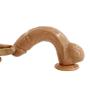 Zripool Body-Safe Material Lifelike Penissex with Strong Suction Cup for Hands-Free Play