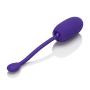 CalExotics Rechargeable Kegel Ball - Vibrating Ben Wa Ball Weight - Pelvic Floor Exercises - Adult Sex Toys for Couples - Starter - Purple