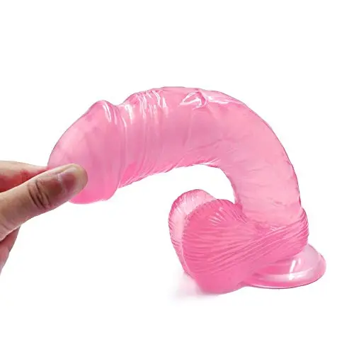 JSCRlove 8.66 Inch Soft-Ďîldɔ Massage Wand Waterproof Relax Massage Tools,Beginners Lifelike Suction Cup Tools Women Socks JSCRlove 8.66 Inch Soft-Ďîldɔ Massage Wand Waterproof Relax Massage Tools,Beginners Lifelike Suction Cup Tools Women Socks