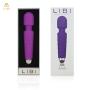 LIBI - Personal Handheld Massager, Neck Massager with 8X Speeds, 20x Patterns and Flexible Head Massager, Wireless, Rechargeable and Waterproof. (Relaxation Gifts/Muscle Masager/Personal Massager)