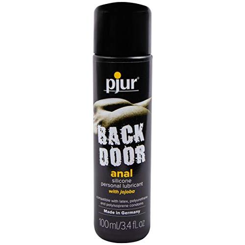 Pjur Back Door Glide Anal Lube Silicone Personal Sex Lubricant with Jojoba 3.4 Fluid Ounces / 100 Milliliter