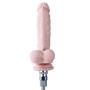 8" Original Silicone Dildo for Hismith Sex Machine with Quick Air Connector, 5.9" Insertable Length - Beginner Series