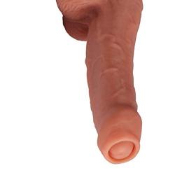 HYLHYL5-F Flexible Soft, Handheld Full Body Wand Shaking Waterproof Massaging Silica Gel Material Length: (8.46inch)