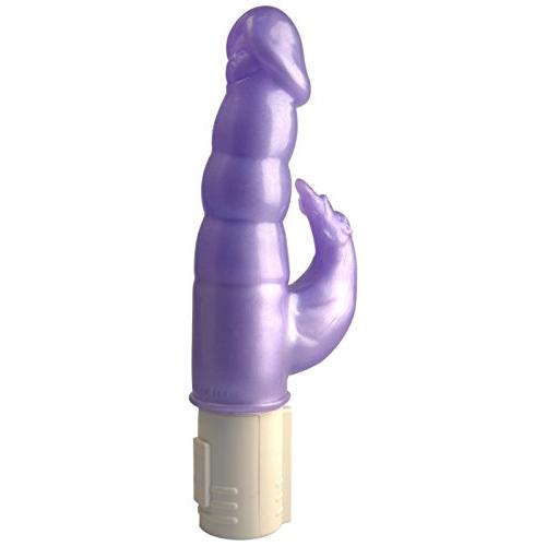 Vibratex Hungry Bear Dual Vibrator, Purple