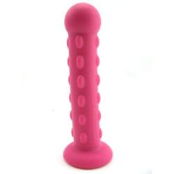 Fresh Dildo - Silicone - 7 1/2" Nubby - Magenta
